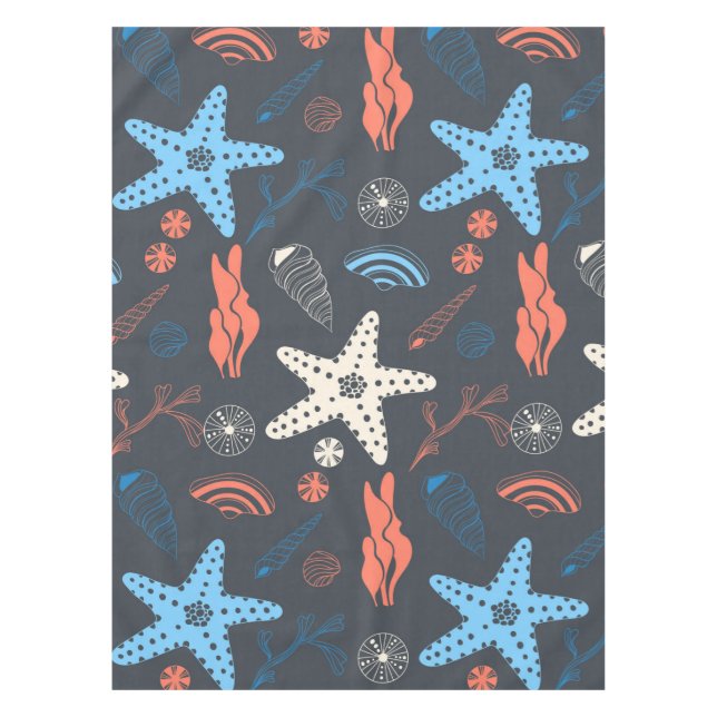 Nappe Motif sans joint avec coquillages (Devant)