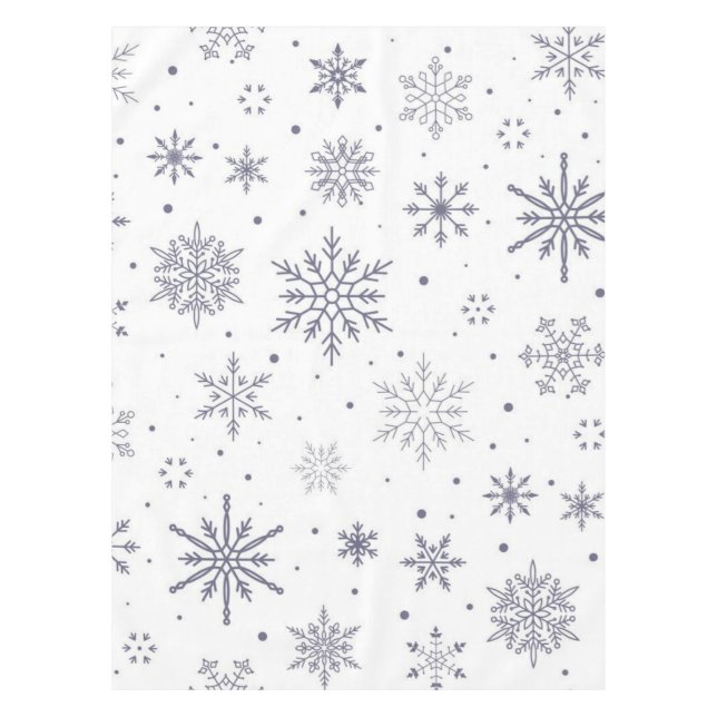 Nappe Motif Snowflake (Devant)