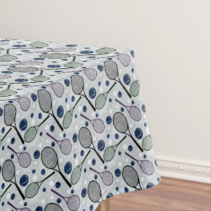 Nappe Motif sportif pour les fans de tennis.