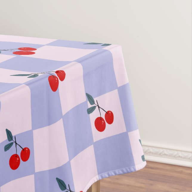 Nappe Motif Sweet Red Cherry (In Situ)