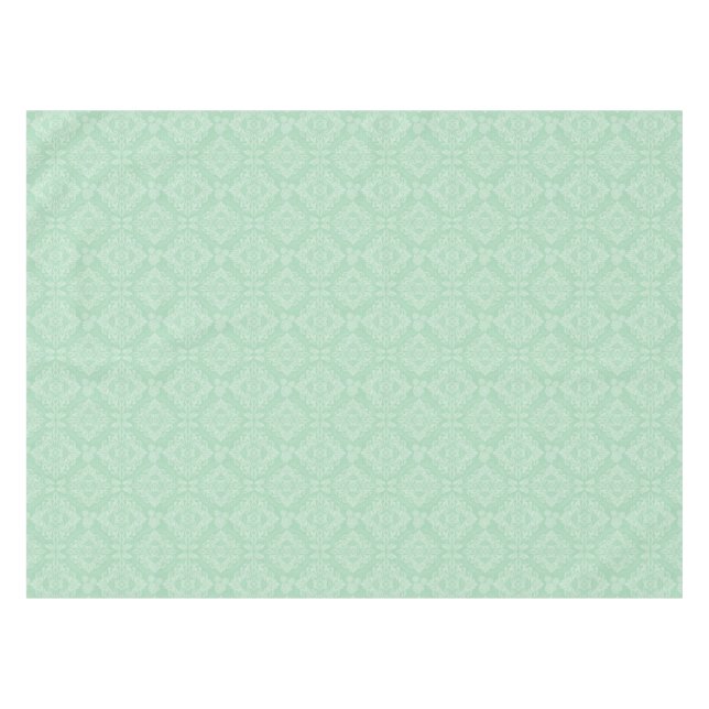 Nappe Motif vert de damassé (Devant (Horizontal))