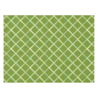 Nappe Motif vert de treillis
