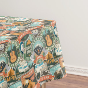 Nappe Motif Vintage voyage Explorer