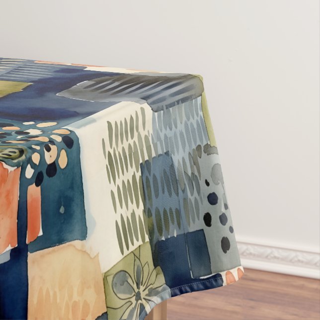 Nappe motifs carrés Abstraits (In Situ)