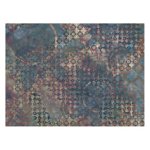 Nappe Motifs sales avec le patchwork malpropre des