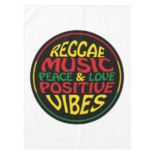 Nappe Musique reggae avec des paroles et des citations p