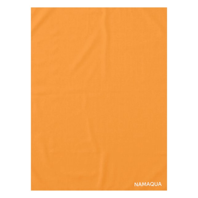 Nappe Namaqua orange nom de la couleur (Devant)