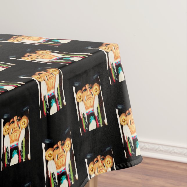 Nappe NATIVE AMERICAN tablecloth (In Situ)
