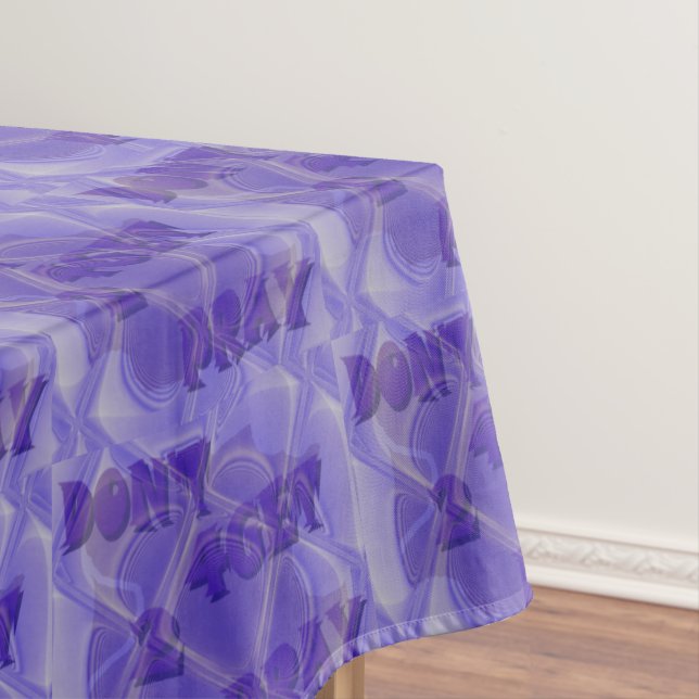 Nappe Ne pas 4obtenir 2 Prière (motif indigo) (In Situ)