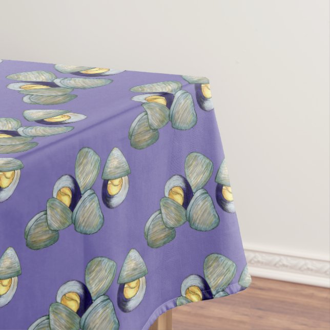 Nappe New England Clams Clambake Beach Summer Seafood (In Situ)