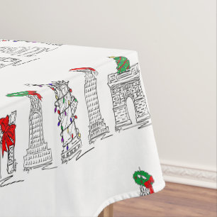 Nappe New York City Christmas NYC Fêtes
