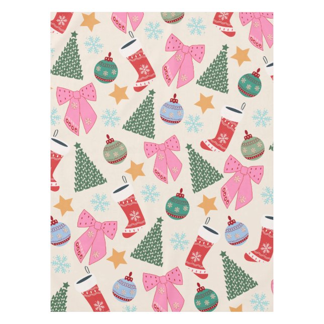 Nappe Noël mignon (Devant)