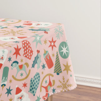 Nappe Noël Retro Pastel