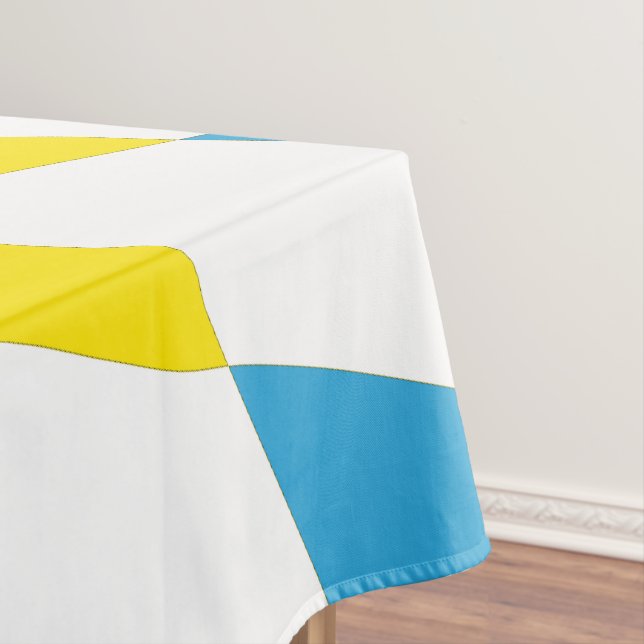 Nappe Noir rouge jaune Bavaria Motif Drapeau Diamant (In Situ)
