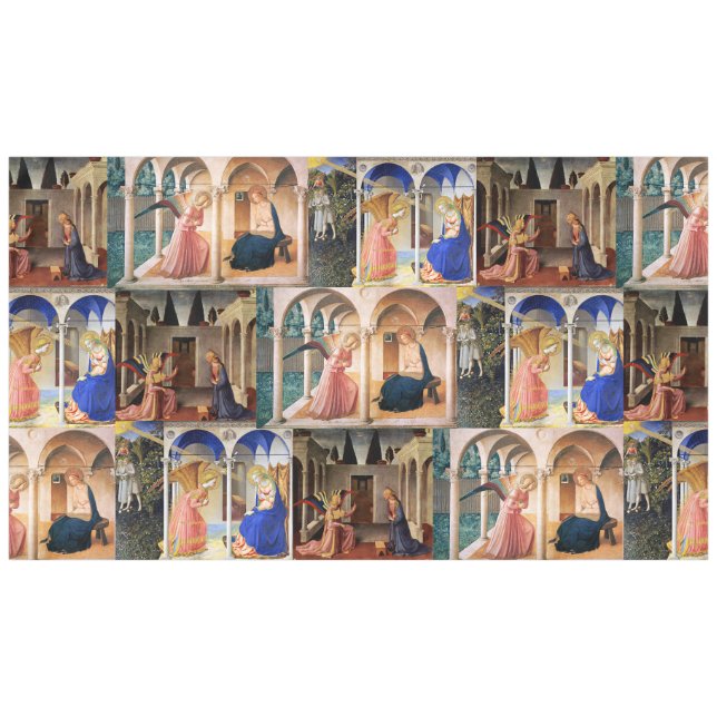 Nappe NONCIATION de Fra Beato Angelico Noël (Devant (Horizontal))