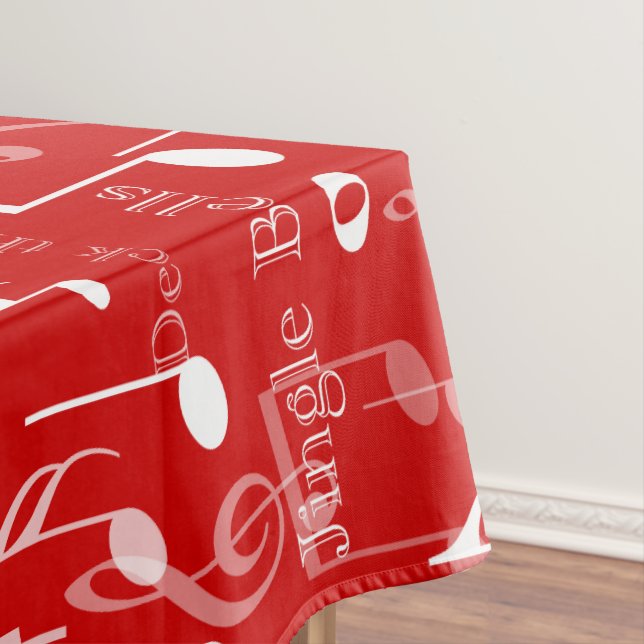 Nappe Notes et symboles musicaux, chants de Noël (In Situ)