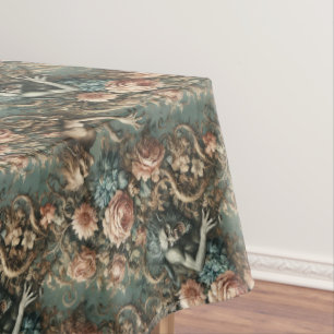 Nappe Nous Bête Ce Soir - Gothique Moyen Motif