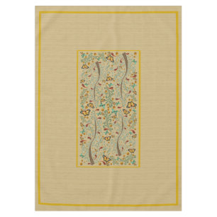 Nappe Nouveaux papillons et orangers 60" x 84"