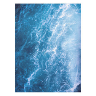 Nappe Océan - Vagues bleu foncé