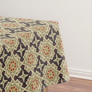 Nappe Ochre Mustard Jaune Olive Green Black Tribal Art