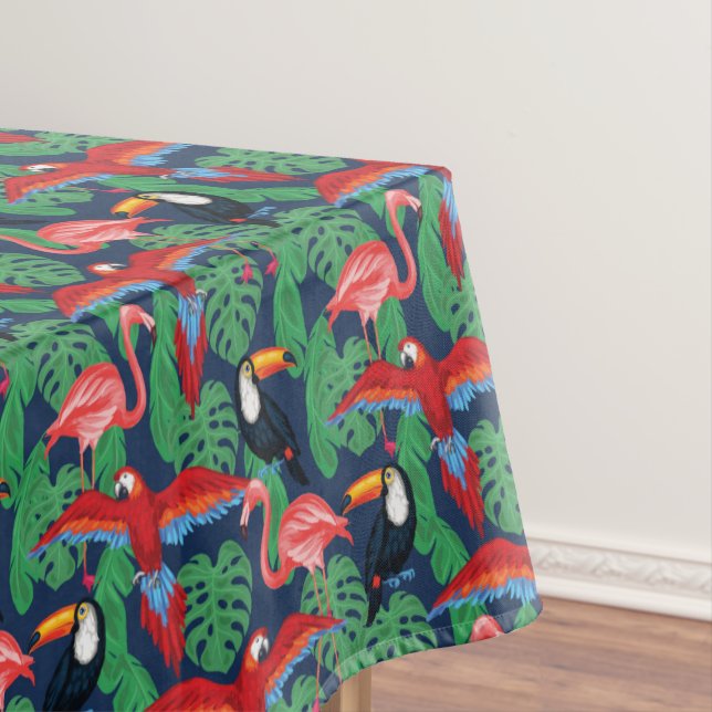 Nappe Oiseaux tropicaux dans des couleurs lumineuses (In Situ)