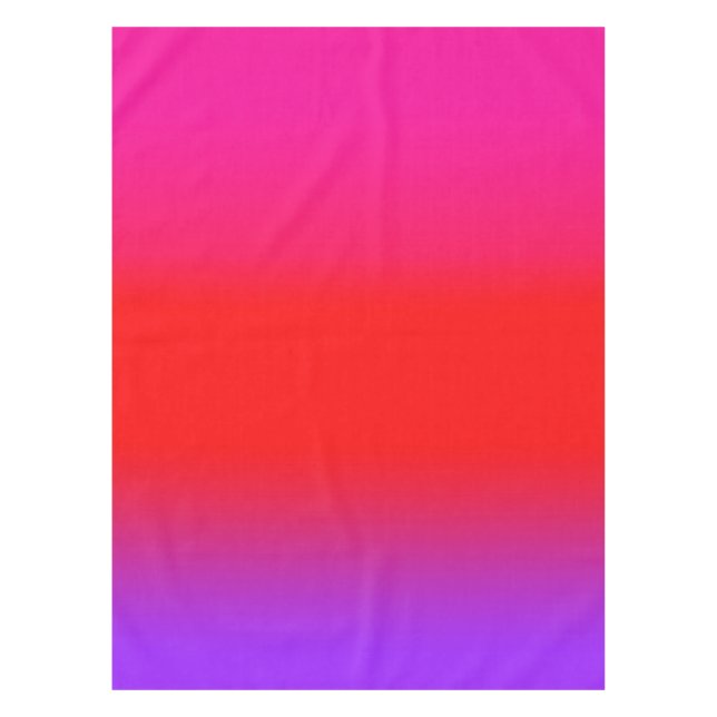 Nappe Ombre rouge violet magenta Festive (Devant)