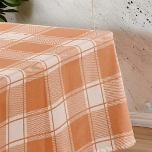 Nappe Orange En vichy Automne