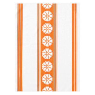 Nappe Orange Luxe Jacquard Stripes