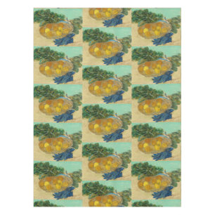Nappe Oranges et citrons avec gants bleus de Van Gogh