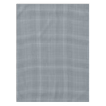 Oreiller rond Plaid bleu intemporel