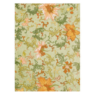 Nappe Ornement Chinois Vintage Fleurs Jones