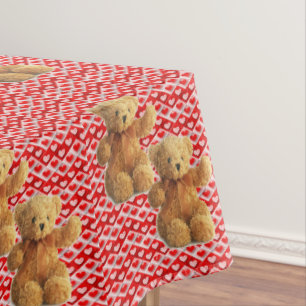 Nappe Ours en peluche de la Saint-Valentin