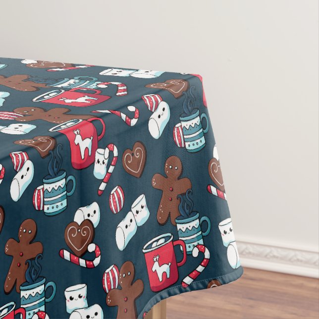 Nappe Pain d'épices de Noël Pimpermenthe au chocolat cha (In Situ)