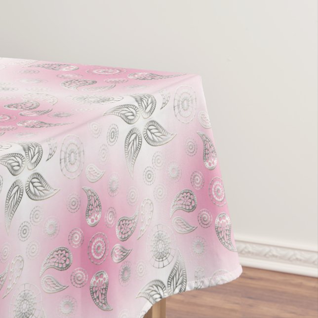 Nappe Paisley abstrait ethnique (In Situ)