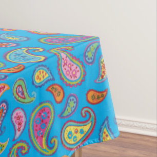 Nappe Paisley Cute Coloré 1er anniversaire fête