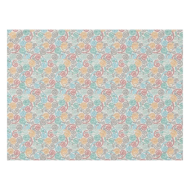 Nappe Papier fripé par fantaisie de broderie (Devant (Horizontal))