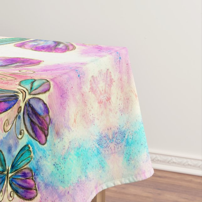 Nappe Papillons - aquarelle (In Situ)