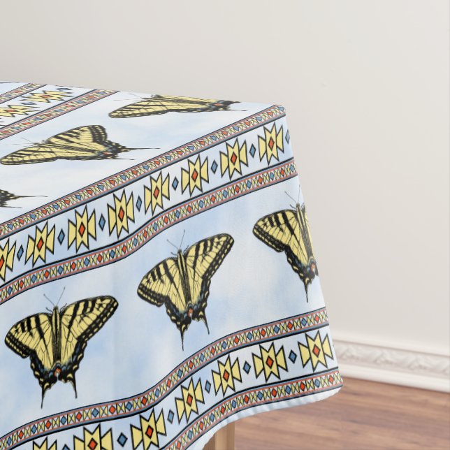 Nappe Papillons Southwest Yellow Swallowtail Moyen (In Situ)