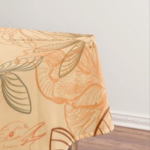 Nappe papillons vintages modernes