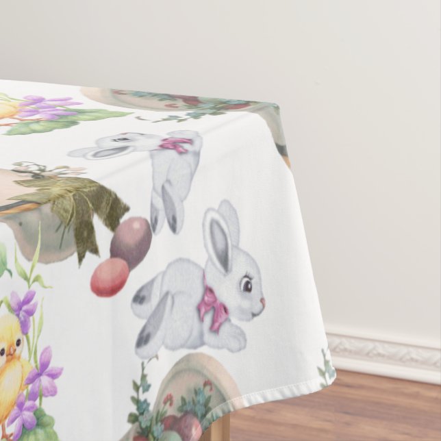Nappe Pâques vintage (In Situ)