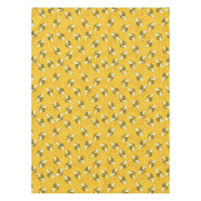 Nappe Partie de motif de ruche d'abeille de nid (Devant)
