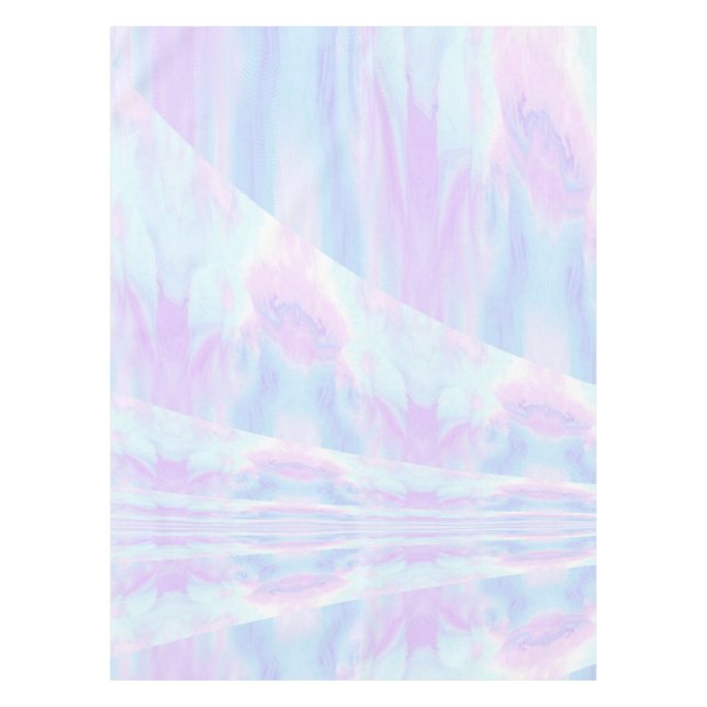 Nappe Pastel Ombre Tie Dye Ronde Girl (Devant)