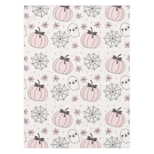 Nappe Pastel Pink Halloween Motif sans couture