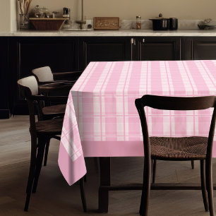 Nappe Pastel Pink Tartan pour des rencontres douil