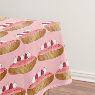 Nappe Pâtisserie Pâtisserie Pink Eclair French Choux