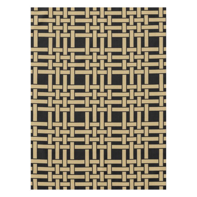 Nappe Patters Golden Brown Basket Weave (Devant)
