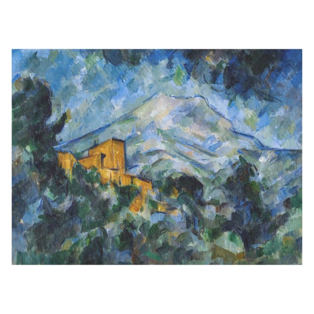 Nappe Paul Cezanne - Mont Saint-Victoire & Château Noir (Devant (Horizontal))