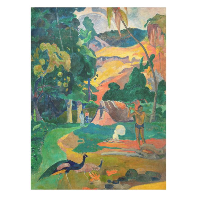 Nappe Paul Gauguin - Paysage avec Peacocks / Matamoe (Devant)