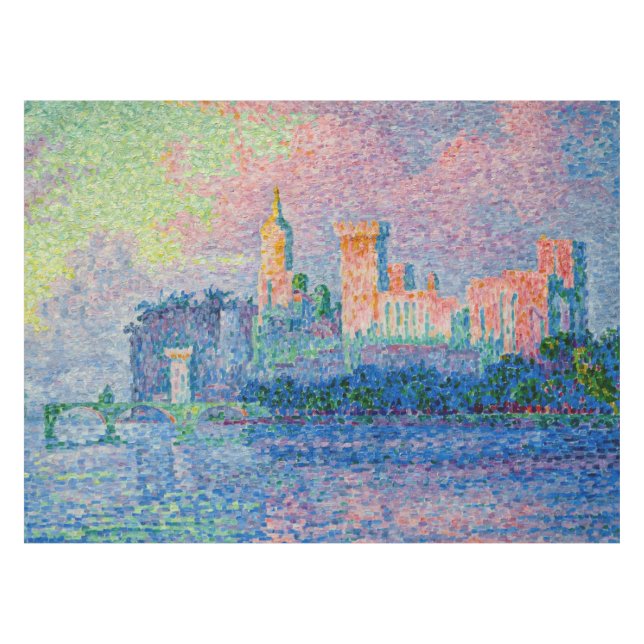 Nappe Paul Signac - Le Palais Pape, Avignon (Devant (Horizontal))