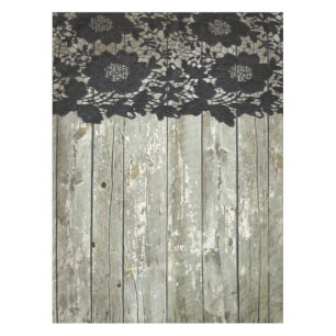 Nappe pays bohème Black dentelle vieux rustique grange b